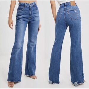 Levi’s Premium The 70’s High Rise Flare Denim Jeans Women’s Size 31X32